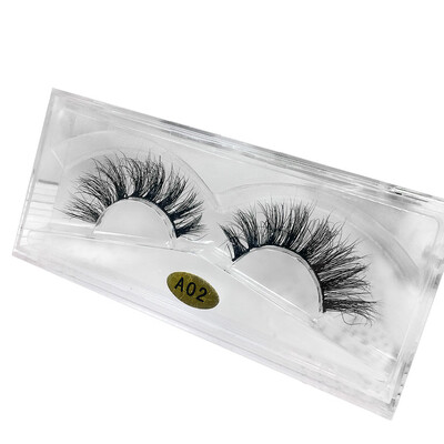 

〖Follure〗3D Natural Multi Layer Thick Cross Eye Lashes False Eyelashes A02