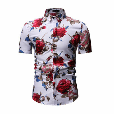 

SUNSIOM Luxury Mens Stylish Casual Dress Shirt Slim Fit T-Shirts Formal Short Sleeve HOT