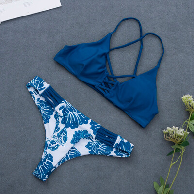 

Roseonmyhand Womens Swimming Costume Padded Swimsuit Monokini Push Up Bikini Sets Swimwear