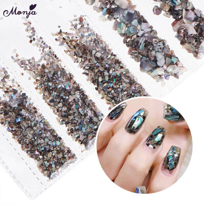 

Toponeto DIY Fashion Decorations Shell Nail Decorations Shell Art Nail Stickers