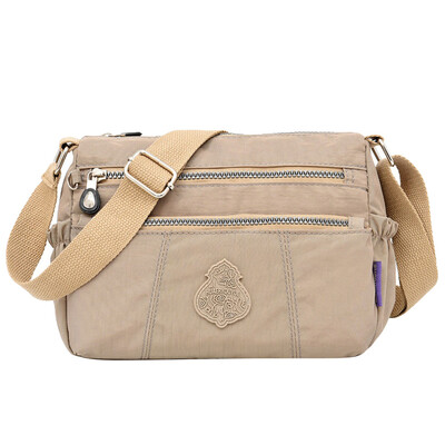 

Tailored Women Nylon Shoulder Bag Waterproof Elegant Daily Shopping Handbag