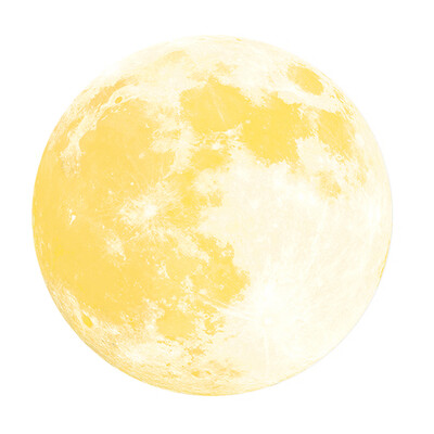 

Colorful Lunar Wall Stickers Bedroom Living Room Background Wall Stickers