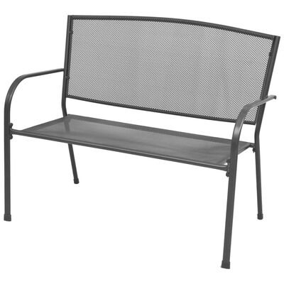 

Garden Bench 425" Steel&Mesh Anthracite