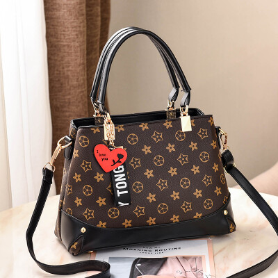 

2019 spring new fashion trend handbag PU leather handbags Europe&the United States big bag shoulder bag wholesale