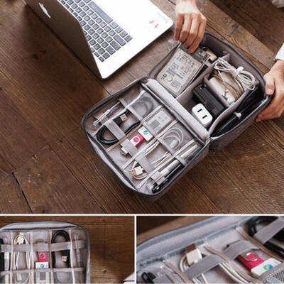 

Women Lady Travel Bag Purse Handbag Make Up Cosmetic Bag Zipper Liner Organiser