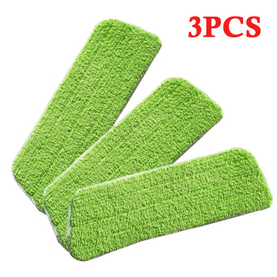

3x Micro-fiber Cloth for Flat Mop Water Spray Household Floor Cleaner Mop Head