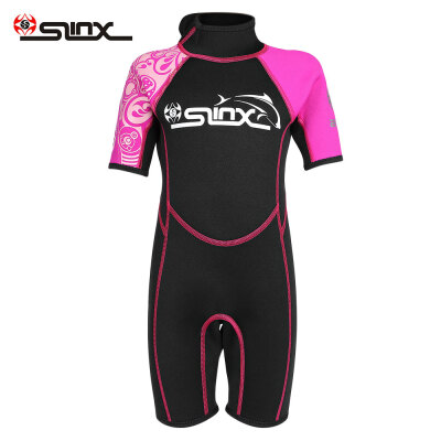 

SLINX 1616 2mm Short Sleeve Neoprene Wetsuit Child One-piece Swimsuit