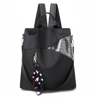 

Womens Shoulder Bag Korean Fashion Hundreds of College Students Oxford Bookbag Canvas Ladys Backpack