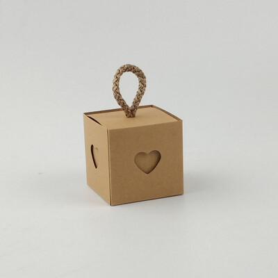 

FUNNYBUNNY Vintage Kraft Paper Box Candy Packaging Candy Box Christmas Tree Decorations Wedding Favors&Gifts