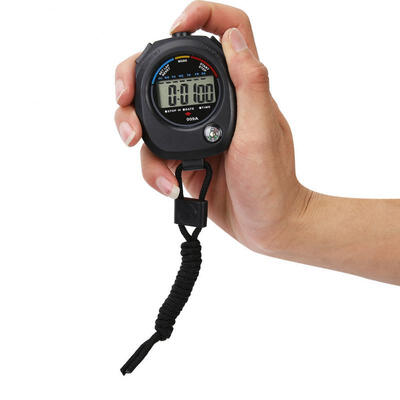 

Greensen 2 PCS Multifunctional Handheld Digital LCD Stopwatch Timer for SportsRunningRacingSwimming