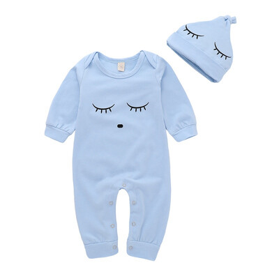 

Newborn Toddler Infant Baby Girl Romper Long Pants Hat Headband 4pcs Outfits Set Casual Clothes