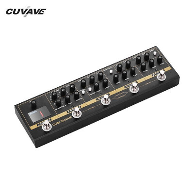 

CUVAVE CUBE SUGAR Combined Effects Pedal with 72 IR Cabinets Simulation 9 Loops Tuner Boost Overdive Distortion Chorus Phaser Dela