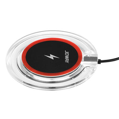 

JOWAY WXC03 5W Qi Wireless Charger Transparent 5V 1A Fast Charging Pad