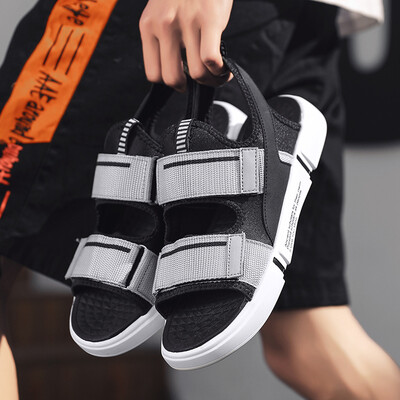 

Summer beach shoes mens breathable non-slip Joker new sandals outdoor summer driving tide students