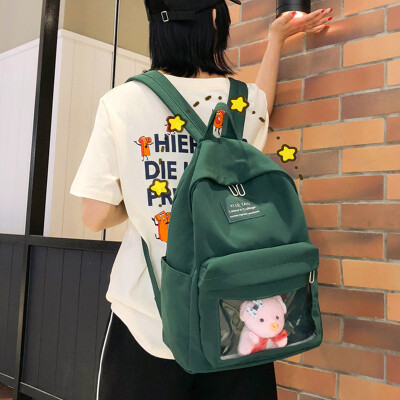 

Korean version of the Korean version of high school campus ins Fengshen Department of leisure college students with shoulder bags