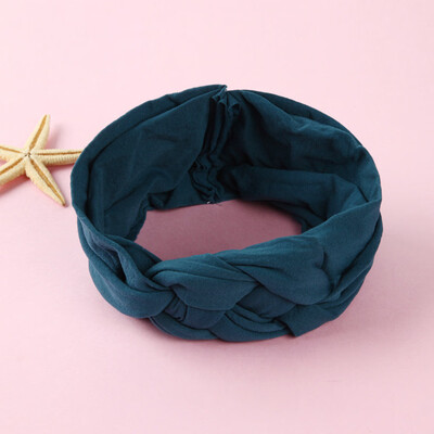 

〖Follure〗Wide Nylon Bow Ribbon with Pompom Knot Bow Nylon Head One Size Plus