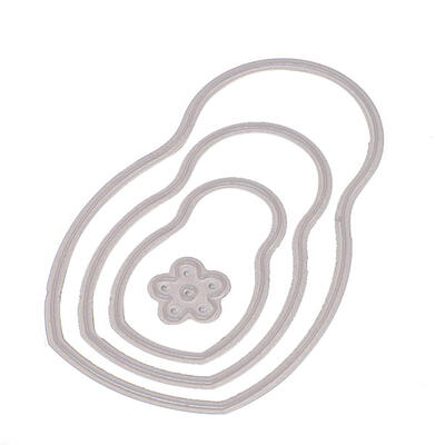 

4pcs Russian Dolls Metal Embossing Cutting Die Stencils for DIY Scrapbook