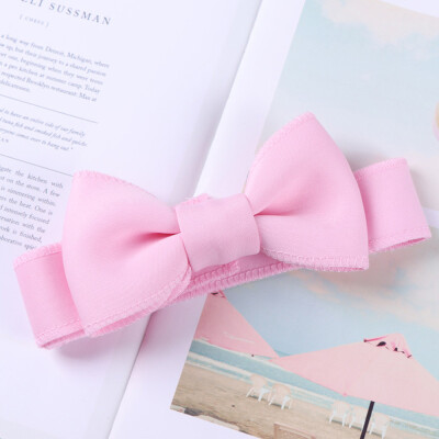 

〖Follure〗Women Girls Sweet Bowknot Wide Hairband Solid Headband Fashion Hair Accessories