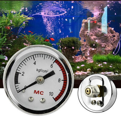 

Greensen Carbon Dioxide Aquarium Fish Tank Pressure Gauge CO2 Air Gauge DIY Home Air Pressure Table