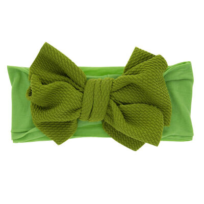 

Lovely Infant Girl Kid Baby Bow Hairband Headband Stretch Turban Knot Head Wrap