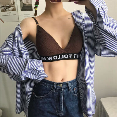 

Sexy Korean Fashion Anti-goal Wrapped Chest Bra