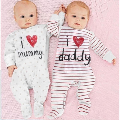 

Set Newborn Baby Boy Girls Kids Infant Romper Hat Bodysuit Outfit Clothing