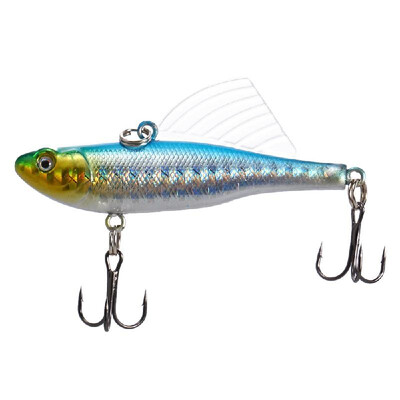 

65cm 172g VIB Hard Fishing Lure Artificial Swim Bait with Treble Hook 3D Eyes Fishing Bait