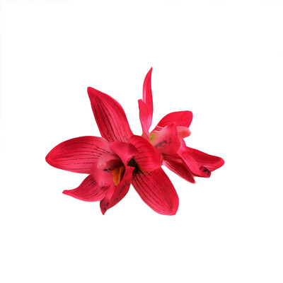 

〖Follure〗Butterfly Orchid Cloth Bohemia Headdress Beach Flowers Hair Clips