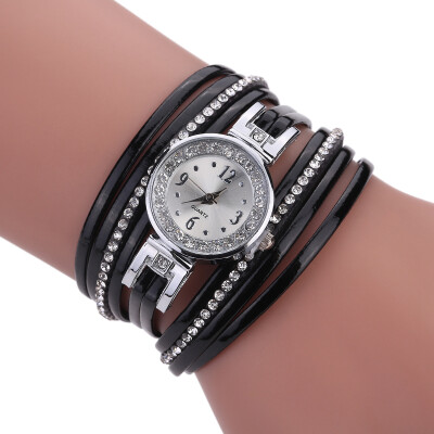 

New ladies narrow belt watch head diamond decorative quartz watch hot
