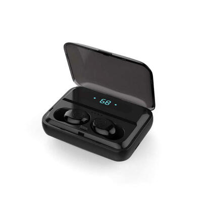 

Bluetooth 50 Wireless Earphones TWS Noise Canceling HiFi Stereo Earbuds With LED Digital Display Mics Charging Case