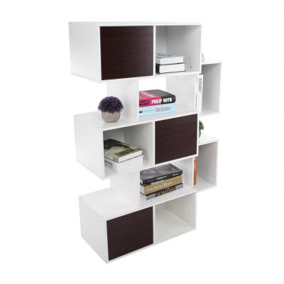 

Greensen 3 Tiers Free Standing Storage Shelf Rack Bookshelf Bookcase Cabinet Home Organizer