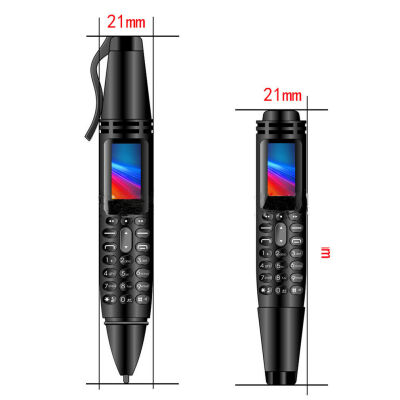 

Servo K07 GSM Mini Screen Pen Mobile Phone Dual SIM Card Bluetooth Dialer 500w Pixels Camera Flashlight