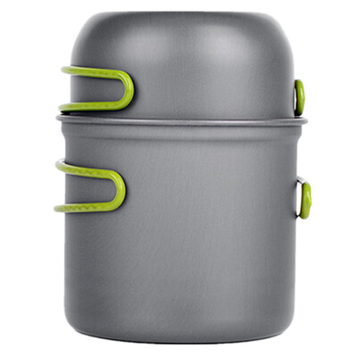

Camping Cookware Utensils Outdoor Set Hiking Picnic Backpacking Tableware Pot