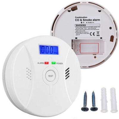 

Combination Carbon Monoxide&Smoke Alarm Battery Operate CO & Smoke Detector
