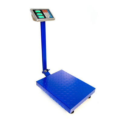 

660lbs 300kg100g Digital Shipping Postal Scale Floor Steel Platform Weight New