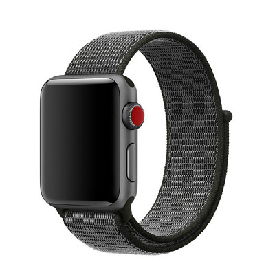 

Sports Nylon Hook And Loop Strap Watchband For Apple Watch 432