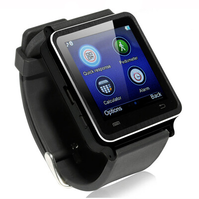 

iradish i7 Bluetooth Smart Watch Phone Sync Call with Anti-lost Alarm Function Touch Screen 240240 PixelRadioMusicCameraClock