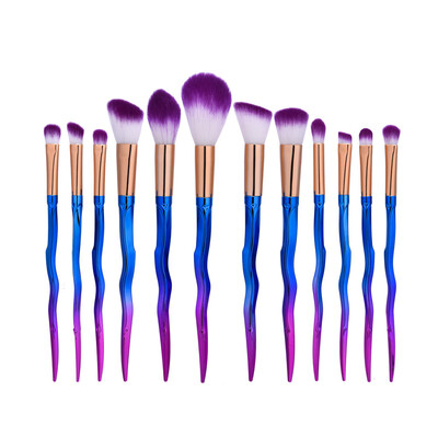 

〖Follure〗12Pcs Blending Pencil Foundation Eye shadow Makeup Brushes Eyeliner Brush