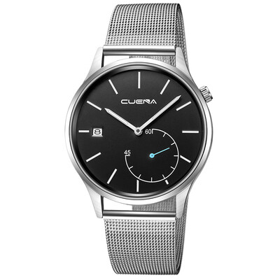 

Gobestart Fashion Quartz Date Watches Luxury Brand Stainless Steel Strap Mens Wrist Watch