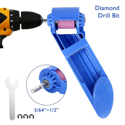 

Drill Bit Sharpener Corundum Grinding Wheel Portable Drill Powered Tool Fit for 2-125mm