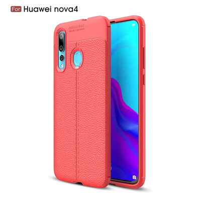 

Bumper Armor Case Huawei Nova 4 VCE-LX2 Soft TPU Cover Huawei Nova 4 VCE-L22 VCE LX2 L22 Silicone Case