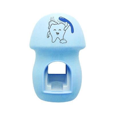 

Toothpaste Dispenser Squeezer Cartoon Automatic Toothpaste Squeezer Blue