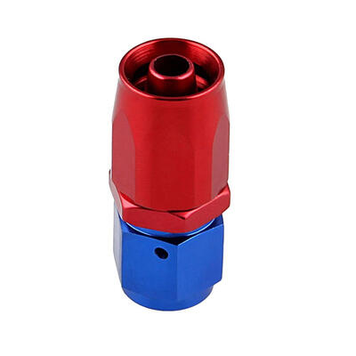 

AN10 Aluminum Swivel Hose End Fitting Adapter for Oil Fuel Line RedBlue