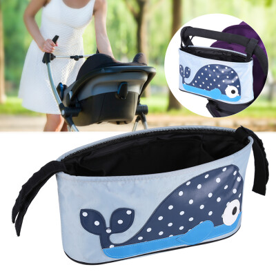 

Baby Storage BagCartoon Stroller Organizer Baby Storage Bag Pushchair Hanging Bottle Diaper Holder Stroller Organizer