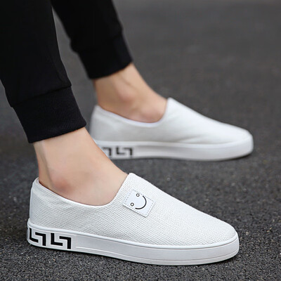 

Summer one foot lazy shoes mens peas tide shoes Korean version of the trend of casual mens shoes breathable old Beijing shoes
