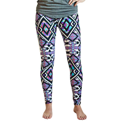 

Fashion Women Skinny Print Stretchy Pants Slim Leggings