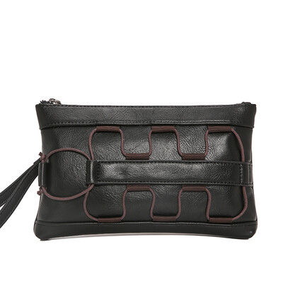 

Personality design design for men&women small bag wrist bag Street leather handbag handbag handbag business handbag