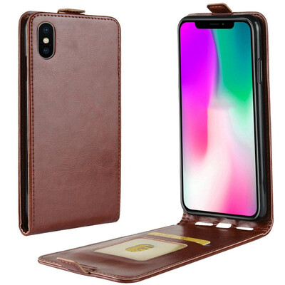 

for Apple iPhone  Max 65" for iPhone XR 61"  Flip Leather Case for iPhone X 10 58" Retro Wallet Case Leather Cover Case