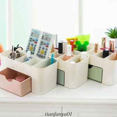 

Durable Cosmetic Organizer Cases Makeup Storage Container Boxs With Drawer GIFT