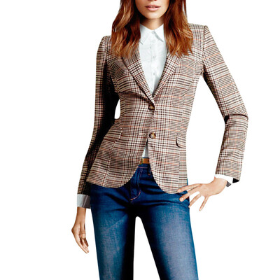 

Toponeto Women Casual Work Button Suit Office Coat Jacket Blazer Jacket Suits